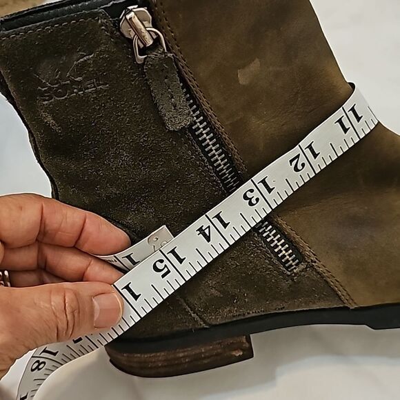 Sorel emelie suede bootie women's 11 - Picture 5 of 11